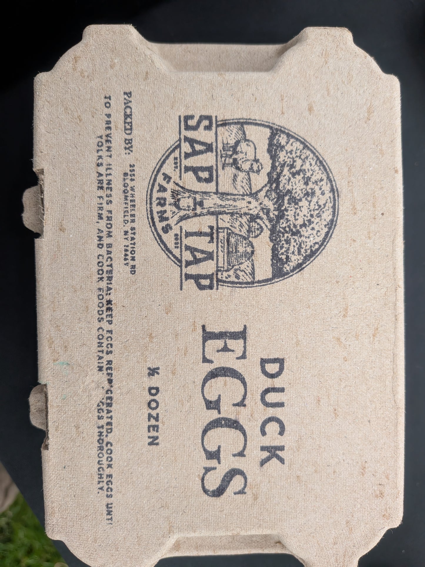 Duck eggs - 1/2 Dozen