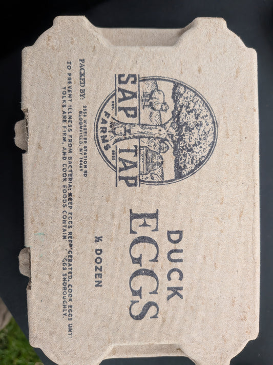 Duck eggs - 1/2 Dozen